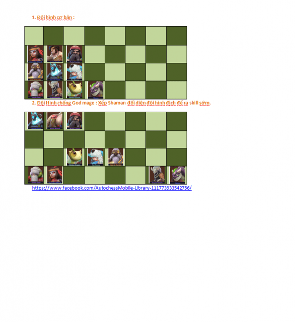 Đội hình auto chess mạnh nhất