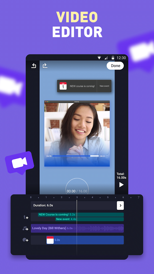 Instories: trình tạo ảnh ghép và chỉnh sửa video trên insta story (MOD, PRO Unlocked) ***