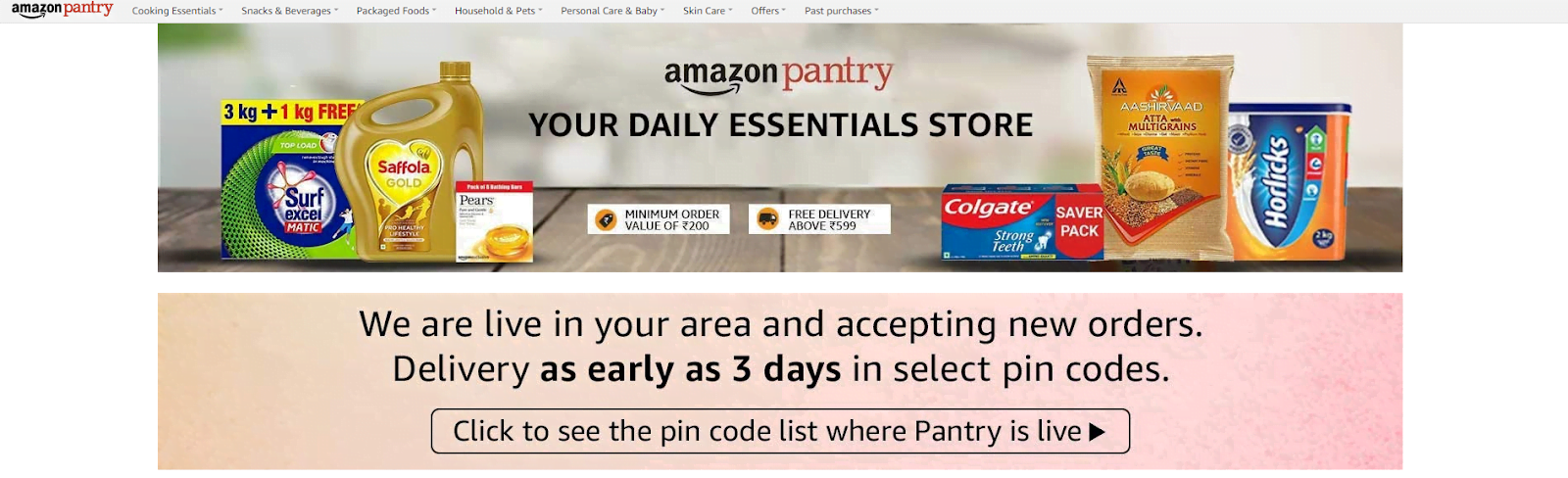 Amazon Pantry