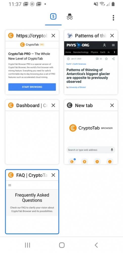 CryptoTab Browser Pro (MOD, Đầy đủ / Bản vá) ***