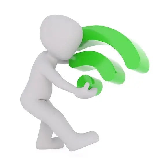 Sử dụng một mạng WiFi khác