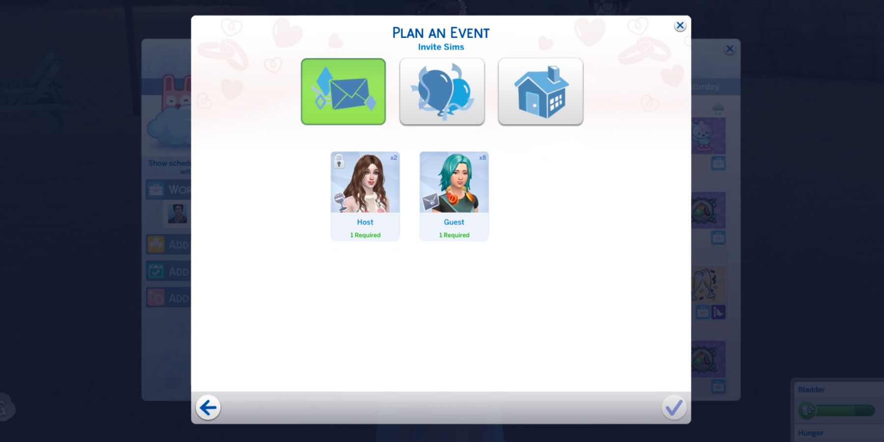 làm thế nào để mời sims tham gia bữa tối đính hôn trong sims 4