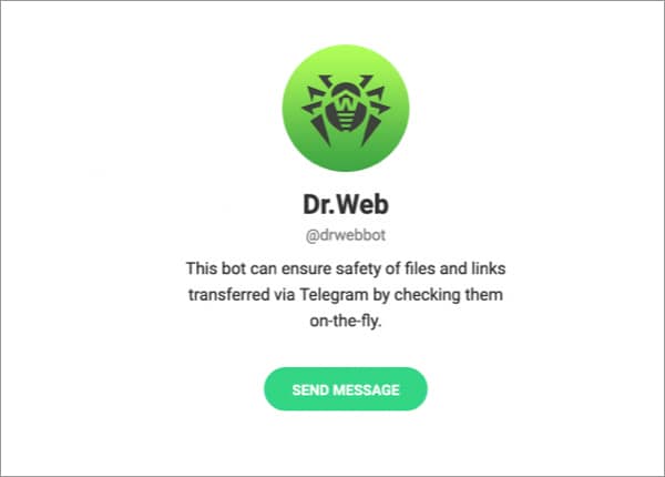 Dr.  bot điện tín web