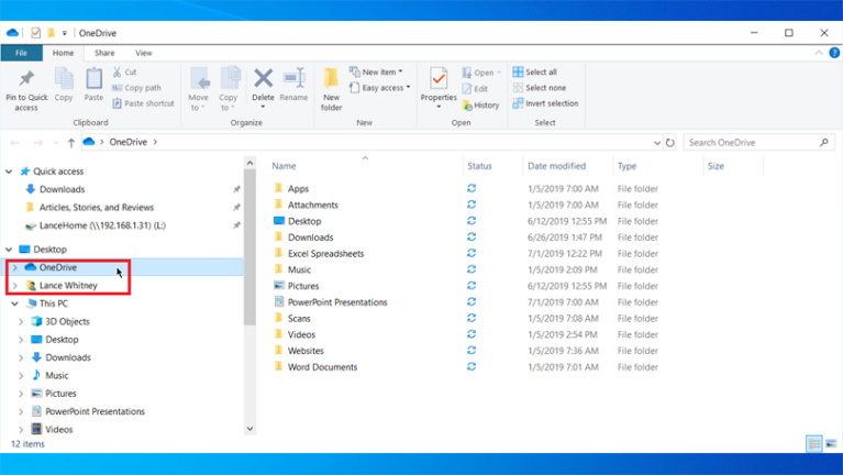 Thêm tệp vào OneDrive