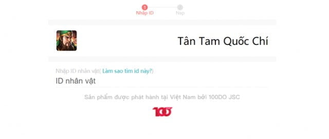 nạp tiền tân tam quốc chí