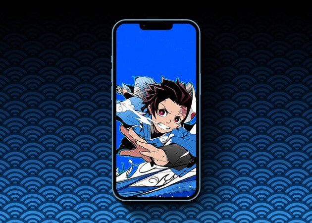 Demon slayer Tanjiro hình nền iPhone