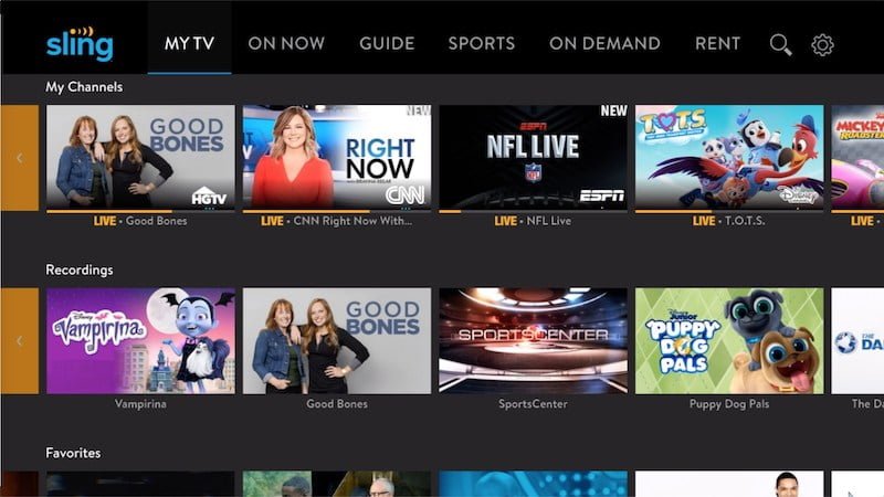 Sling TV Cloud DVR miễn phí