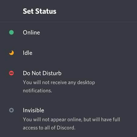 Cách-xuất-hiện-ngoại tuyến-với-bạn-bè-hoặc-thay-đổi-của-bạn-trực-tuyến-trạng-thái-vô-hình-trên-Discord